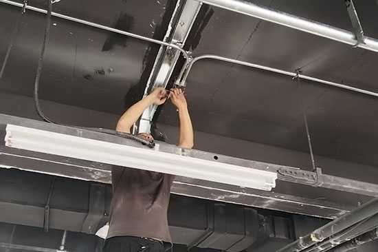 消防喷淋移位